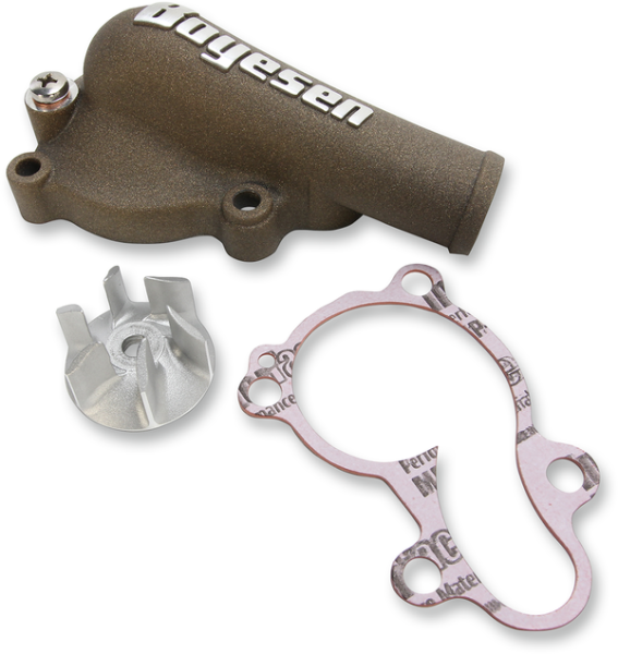 Supercooler Water Pump Cover And Impeller Kit Magnesium, Powder-coated, 1, nordicamoto.ro
