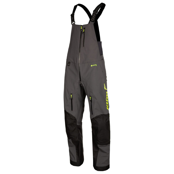 Pantaloni Snowmobil Klim Togwotee Bib Non-Insulated Asphalt - Hi-Vis, 1, nordicamoto.ro