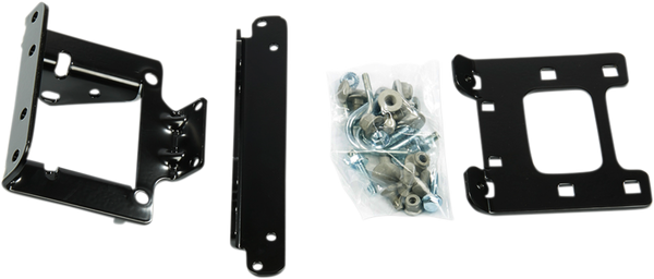 Winch Mount Kit Black, 1, nordicamoto.ro