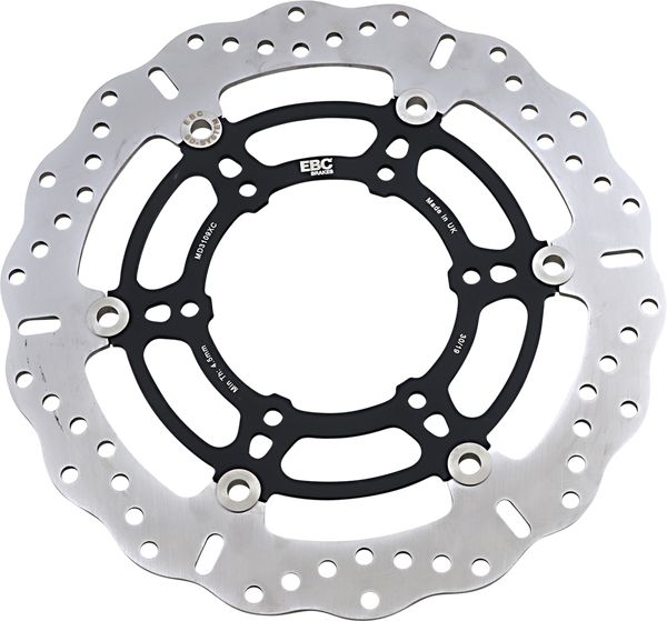 Pro-lite Xc Contour Brake Rotor Aluminum, Black, Silver, 1, nordicamoto.ro