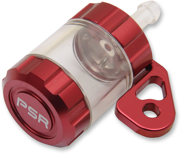 Transparent Clutch Reservoir Red, 2, nordicamoto.ro