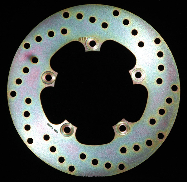 Round Hpsr Solid Brake Rotor Silver, 1, nordicamoto.ro