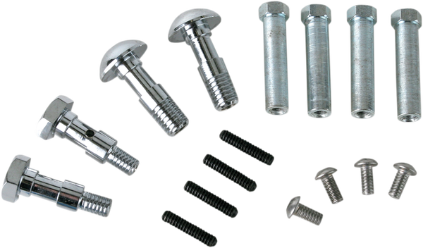 Billet Sucker And Big Sucker Hardware Kit Silver, 1, nordicamoto.ro