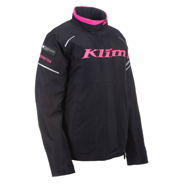 Klim Flare fekete – aszfalt színű női motoros kabát, 9, nordicamoto.ro