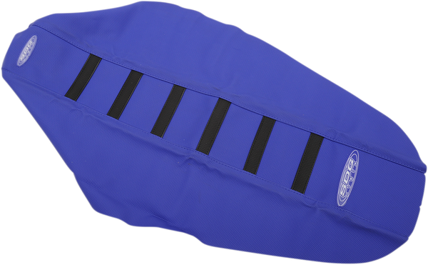 6-rib Gripper Seat Cover Blue, 1, nordicamoto.ro