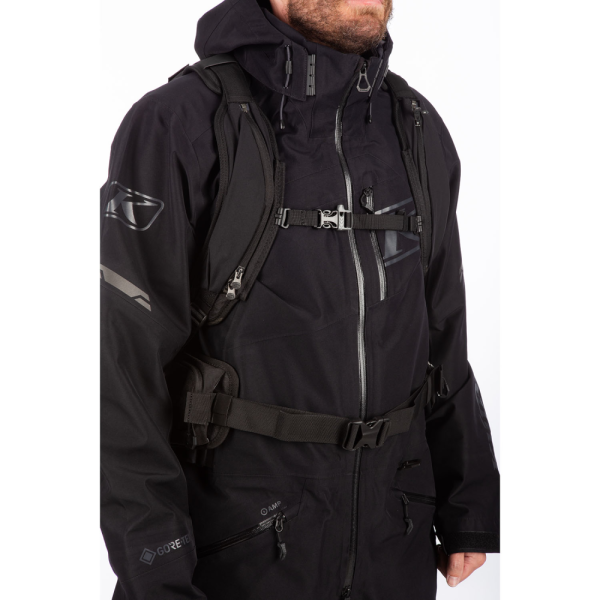 Klim Krew 22 Fiery Red – Black motoros hátizsák, 12, nordicamoto.ro