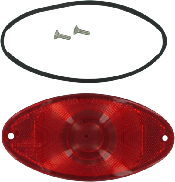 Led Taillight Replacement Lens Red, 1, nordicamoto.ro
