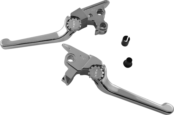 Anthem Adjustable Lever Set For Harley Models Silver, 1, nordicamoto.ro