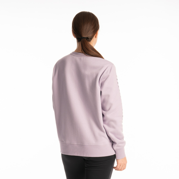 Bluza Dama Klim Morgan Ridge Crew Black - White, 13, nordicamoto.ro