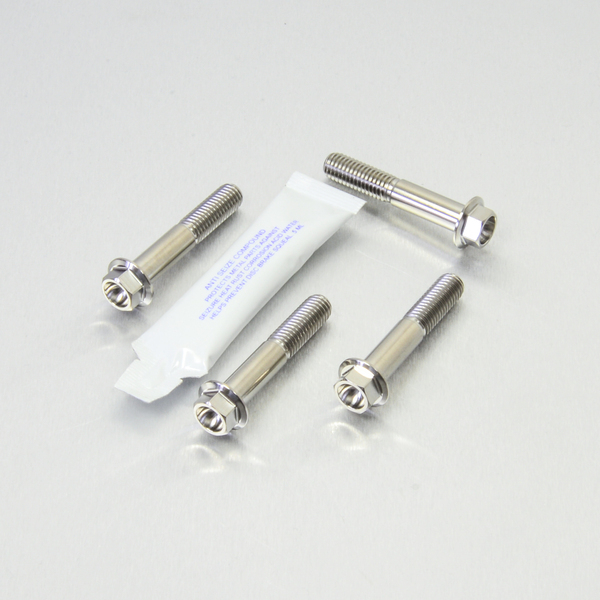 Axle Pinch Bolt Kit Stainless Steel, Front, 2, nordicamoto.ro