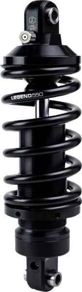 Revo-a  Adjustable M-eight Softail Coil Suspension Black, Anodized, 3, nordicamoto.ro