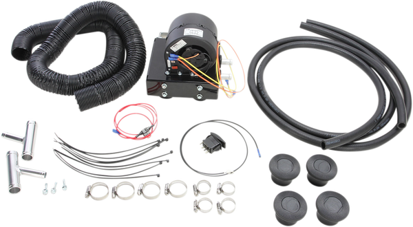 Utv Cab Heater Kit Black, 1, nordicamoto.ro