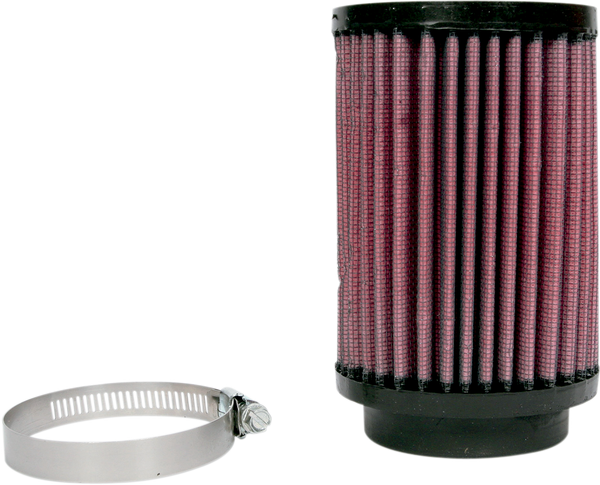 Universal Clamp-on Air Filter Black, Red, 1, nordicamoto.ro