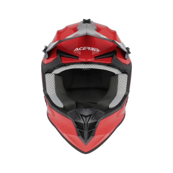 Acerbis Linear 22-06 egyszínű piros sisak, M-es méret, 9, nordicamoto.ro