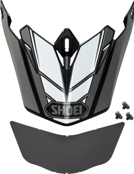 SHOEI VFW06/VFWR sisak – szürke / piros / fekete, 22, nordicamoto.ro