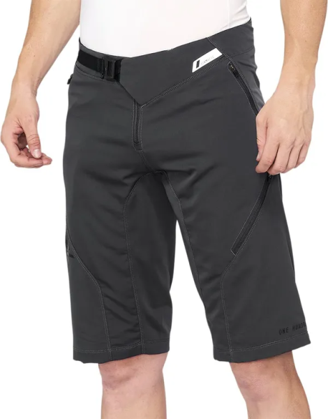 100% Airmatic antracit színű MTB rövidnadrág, 28-as méret, 1, nordicamoto.ro