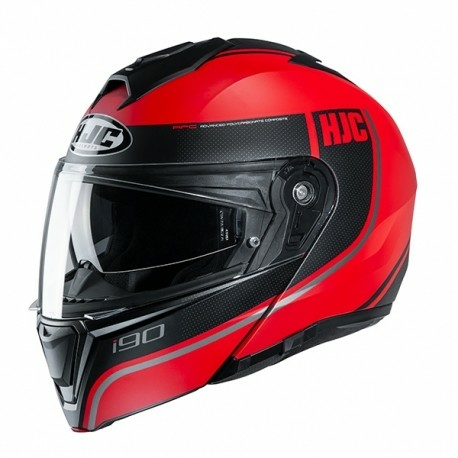Casca HJC i90 Davan Rosu S, 1, nordicamoto.ro