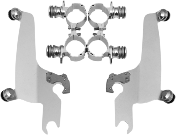 No-tool Trigger-lock Mount Kit For Sportshield Silver, 1, nordicamoto.ro