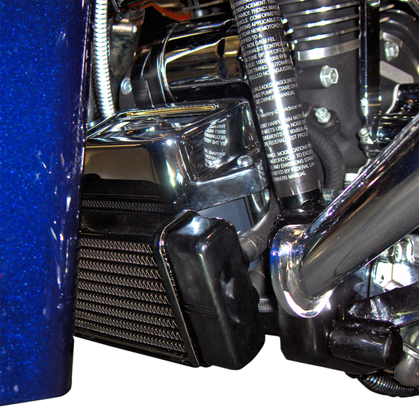 Oil Cooler Kit Black, 1, nordicamoto.ro