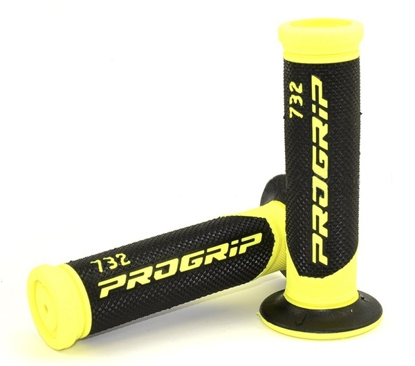 Double Density Grip Black, Yellow, 1, nordicamoto.ro