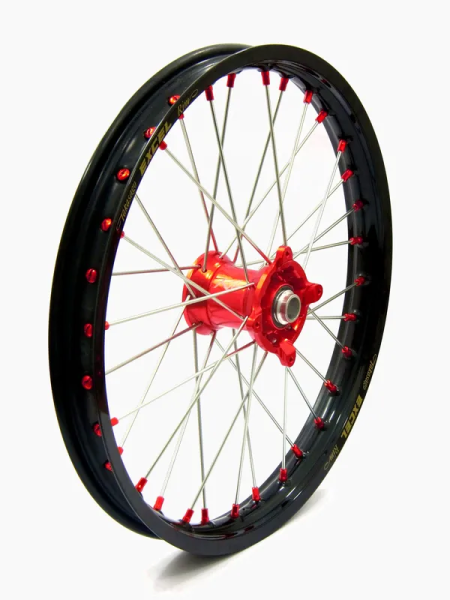 Elite Mx-en felnik, ezüst küllők, fekete, piros, 1, nordicamoto.ro