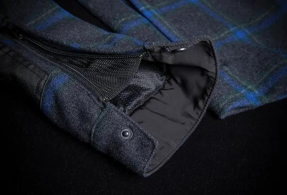 Geaca Textil Icon Upstate™ Riding Flannel Blue M, 8, nordicamoto.ro