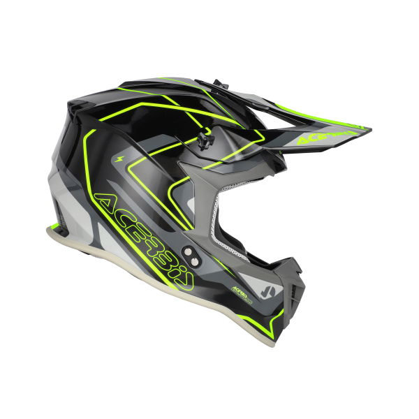 Acerbis Linear 22-06 sisak, fekete/fluoreszkáló sárga, M-es méret, 9, nordicamoto.ro