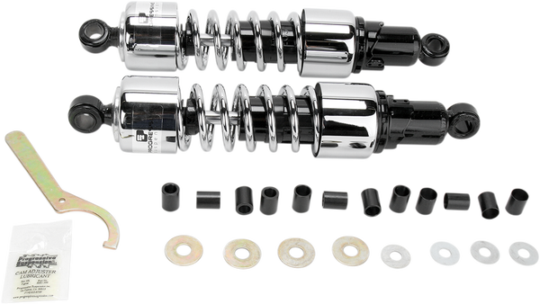 412 Series Cruiser Shocks Black, Chrome, 1, nordicamoto.ro