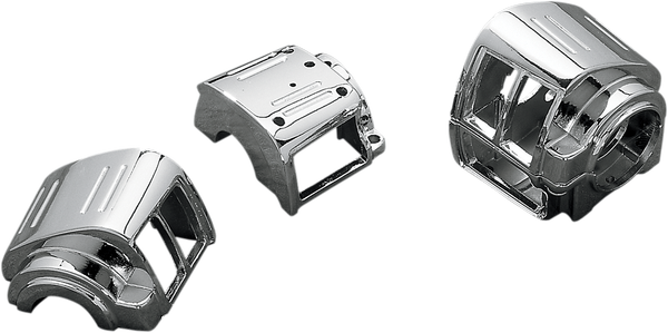 Handlebar Switch Housing Kit Silver, 1, nordicamoto.ro