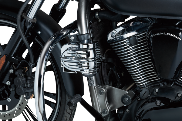Super Deluxe Wolo® Bad Boy Horn Kit Chrome, 2, nordicamoto.ro
