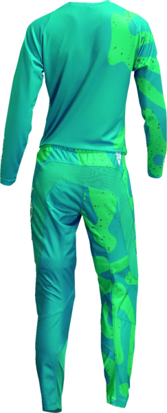 Tricou Dama Thor Sector Disguise Aqua/Teal L, 4, nordicamoto.ro