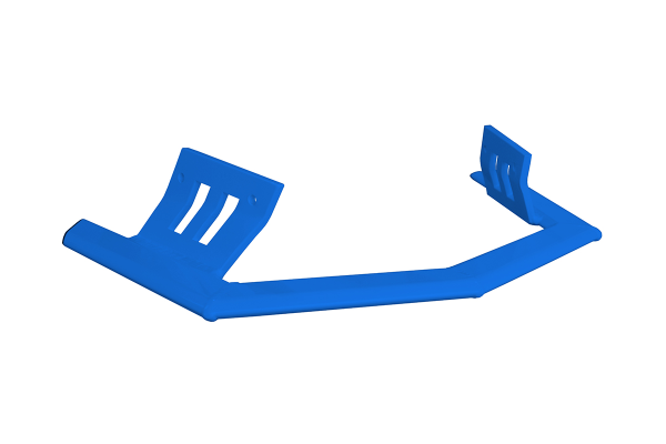 SPI Bottom wing blue "Rugged series" Polaris AXYS, A-C, Yamaha, 1, nordicamoto.ro