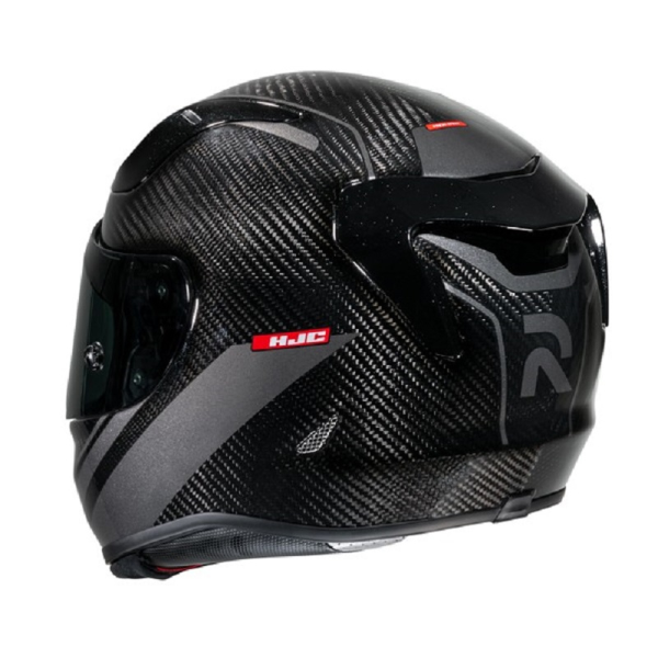 Casca HJC RPHA 11 Carbon Litt Negru Alb S, 2, nordicamoto.ro