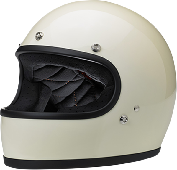 Gringo Full Face Helmet Gloss Vintage White Medium White M, 1, nordicamoto.ro