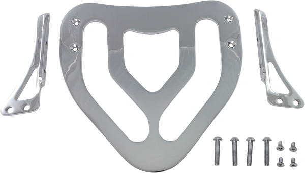 Sissy Bar Luggage Rack Chrome, 2, nordicamoto.ro