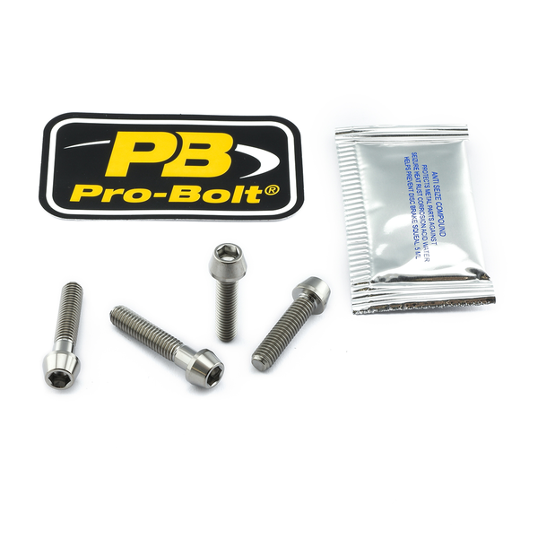 Titanium Clip-on / Handle Bar Mount Bolt Kit, 1, nordicamoto.ro