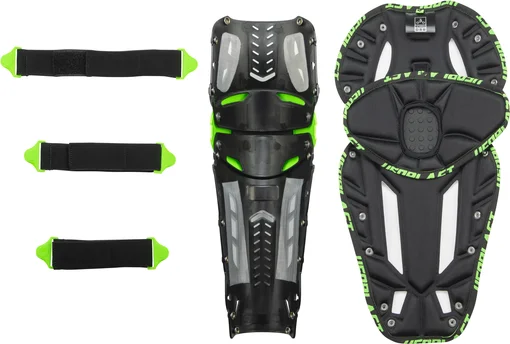 Knee Shin Guard Crypton Black ONE SIZE, 7, nordicamoto.ro