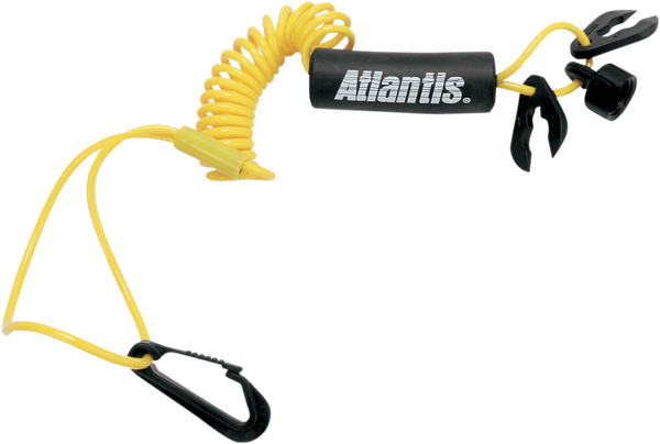 Multi-end Floating Lanyard Black, White, Yellow, 1, nordicamoto.ro