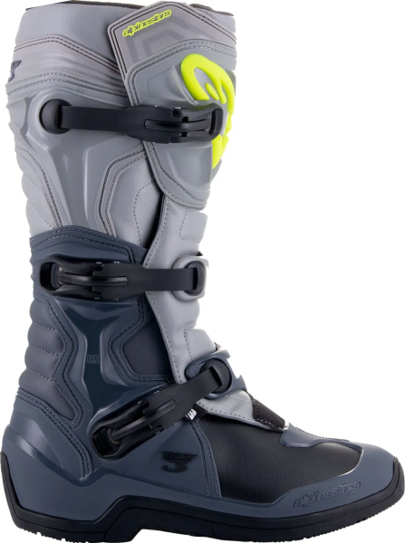 Alpinestars Tech 3 szürke csizma, 44,5-es méret, 8, nordicamoto.ro