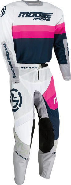 Pantaloni Moose Racing Sahara Navy/White 30, 2, nordicamoto.ro
