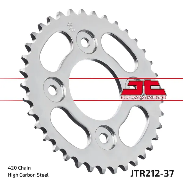 JT SPROCKETS hátsó lánckerék, természetes színű, 1, nordicamoto.ro