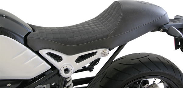 Cafe Racer 2-up Seat Black, 1, nordicamoto.ro