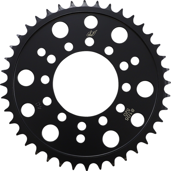 Lightweight Steel Sprocket Black, Zinc, 2, nordicamoto.ro