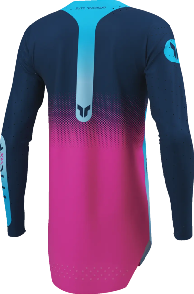 Női Sportmode Merge pulóver, kék-rózsaszín, 5, nordicamoto.ro