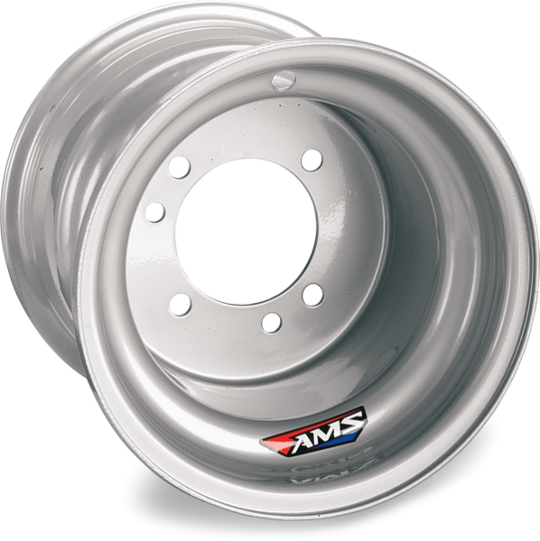 Steel Replacement Wheel Silver 8 x 8.5, 1, nordicamoto.ro