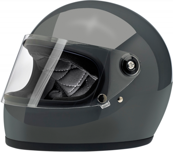 Gringo S Full Face Helmet Gloss Storm Gray X-large Gray XL, 1, nordicamoto.ro