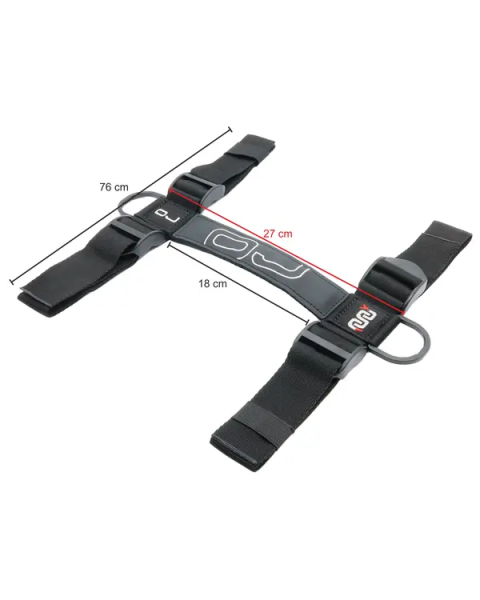 Strap For Saddlebag Black, 3, nordicamoto.ro