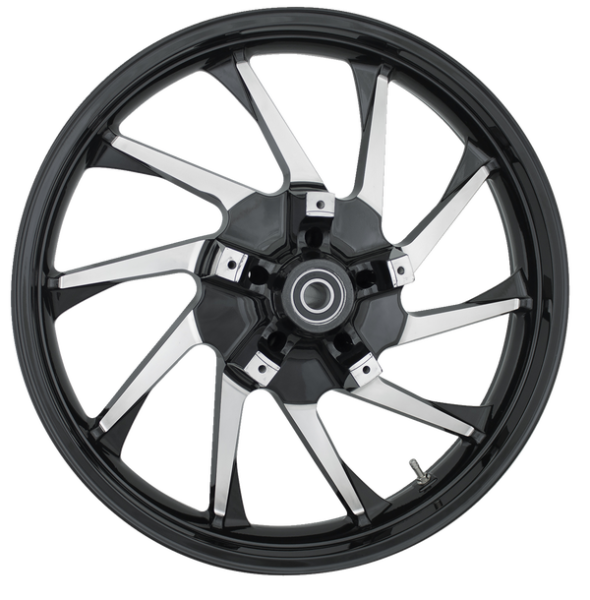 Precision Cast Custom 3d Front Wheels Black, 1, nordicamoto.ro