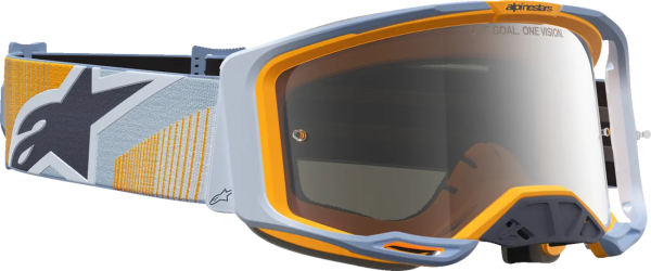 Alpinestars Vision 8 Maven porkék/narancssárga/színezett lencsés védőszemüveg, 3, nordicamoto.ro