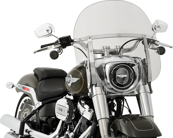 Memphis Fats Windshield Gray, 2, nordicamoto.ro